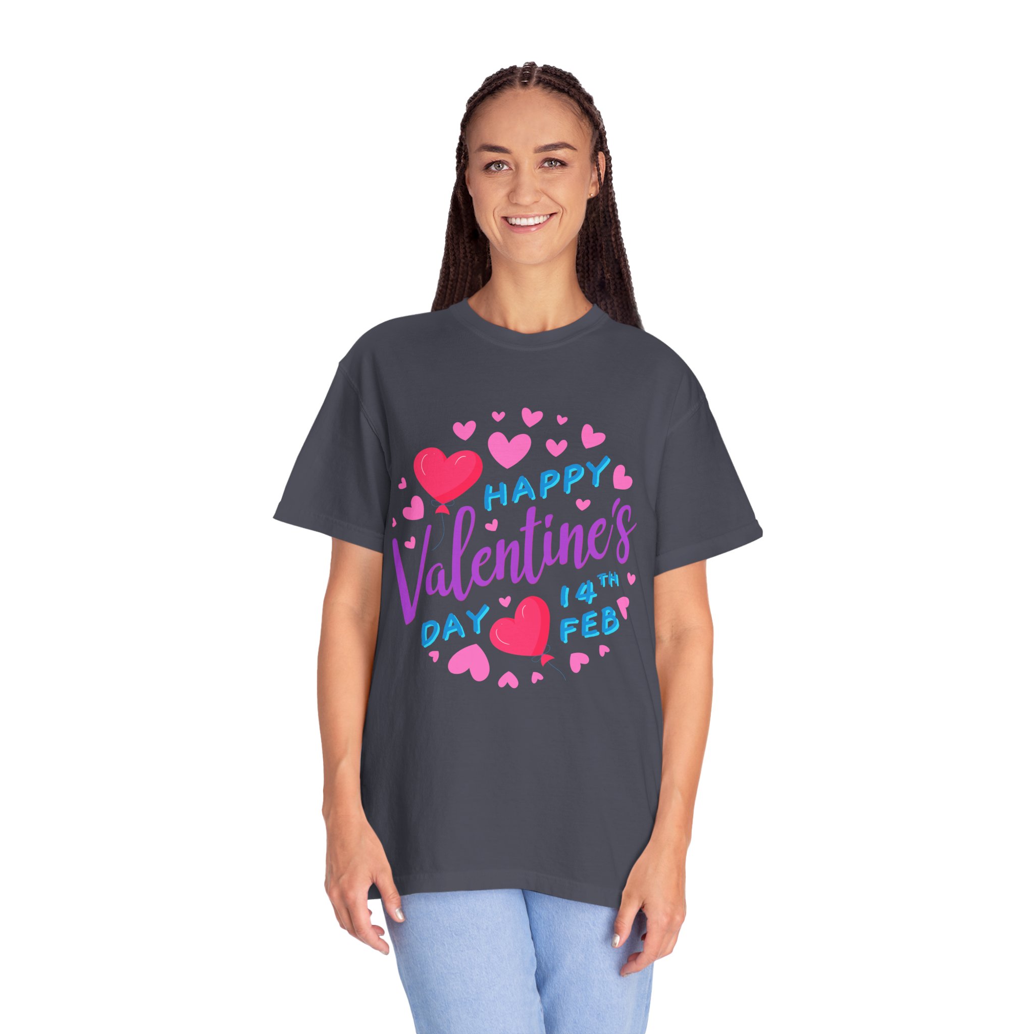 b2 - 8.1 - Happy Valentine’s Day 14th Feb T-Shirt – Cute Heart Graphic Tee for Love, Romance & Festive Celebration. - Image 51