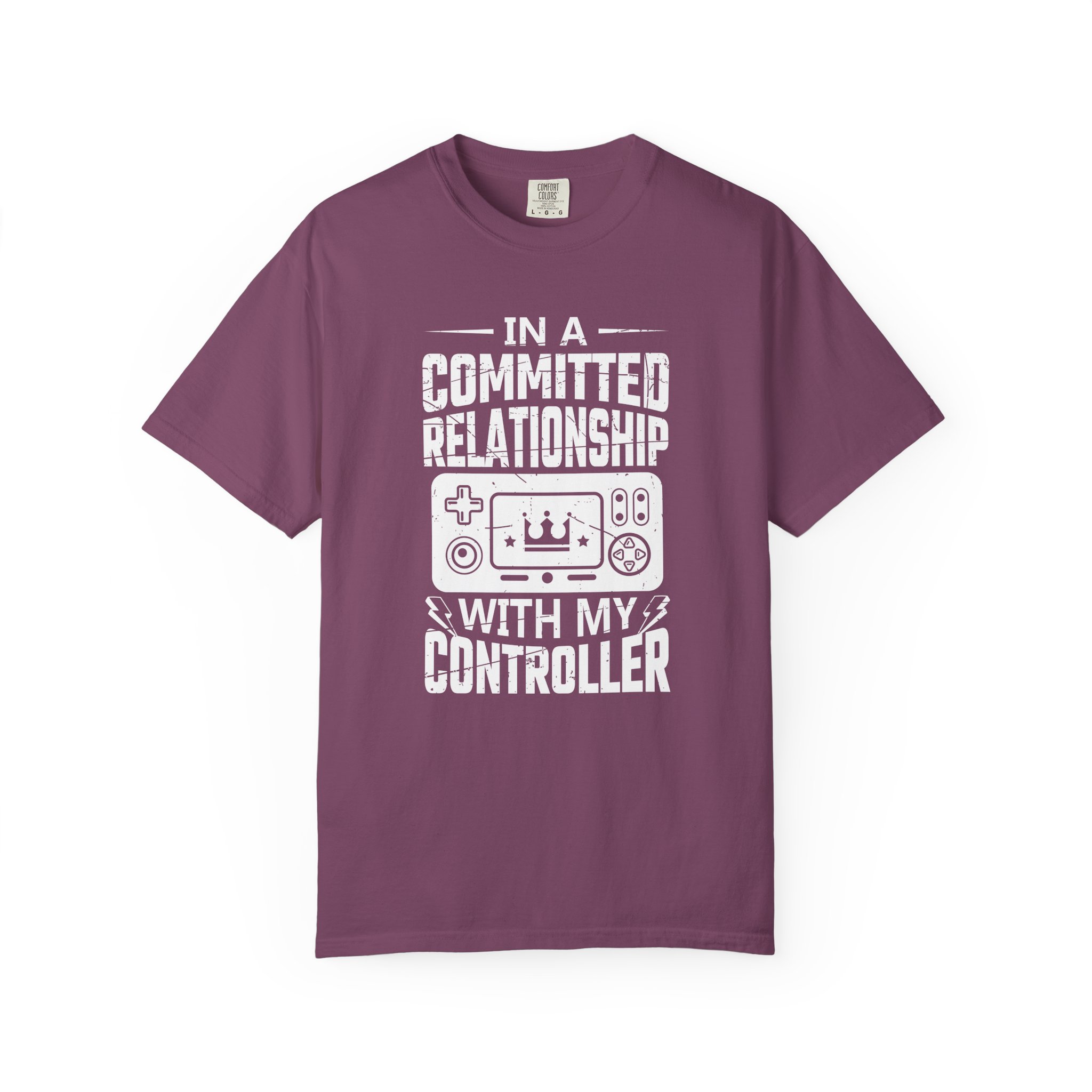Committed to My Controller T-Shirt – Funny Gamer Graphic Tee for Video Game Lovers & Gaming Enthusiasts. - Image 49