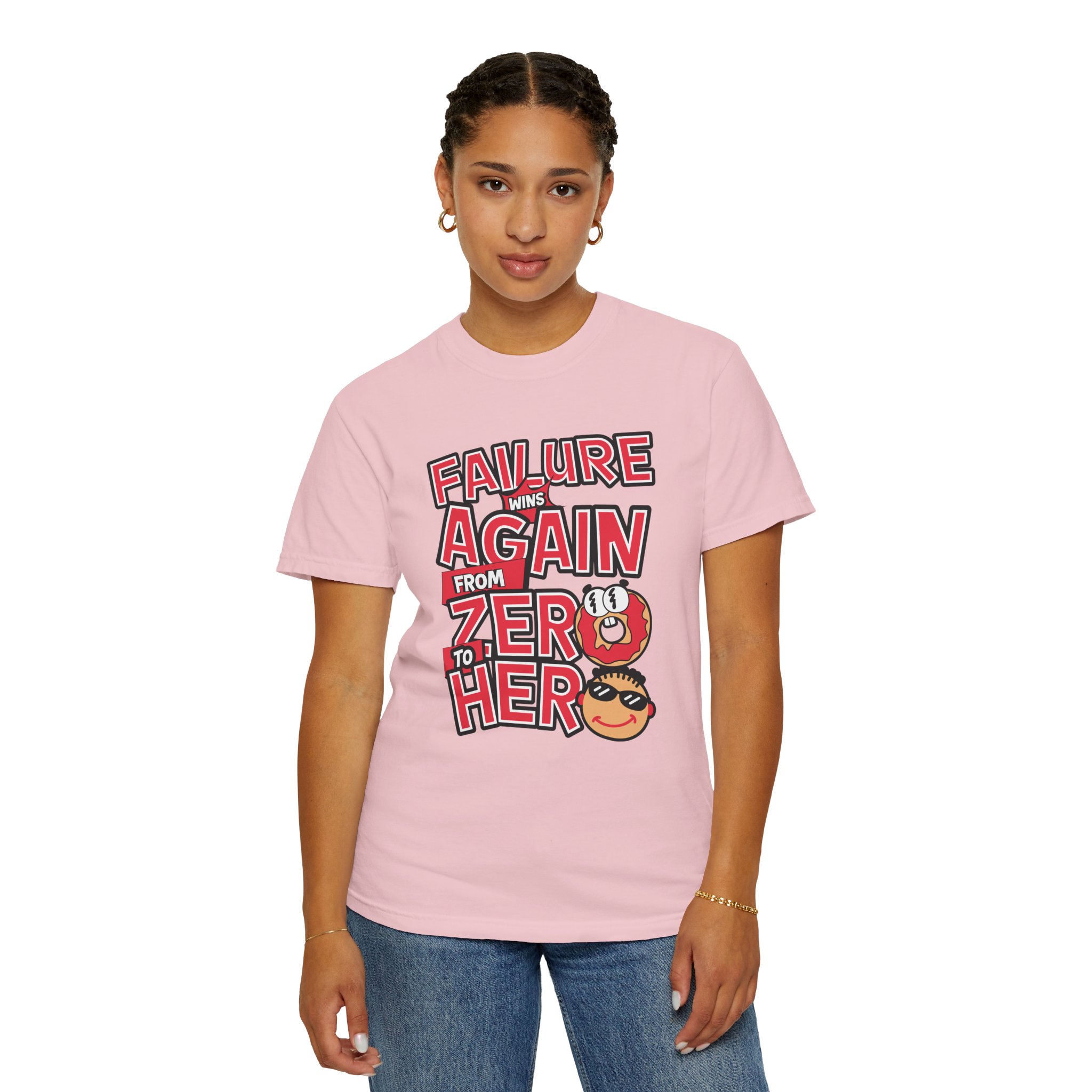 b2 - 2.3 - From Failure Again to Hero T-Shirt – Motivational Graphic Tee for Growth, Resilience & Success Mindset. - Image 52