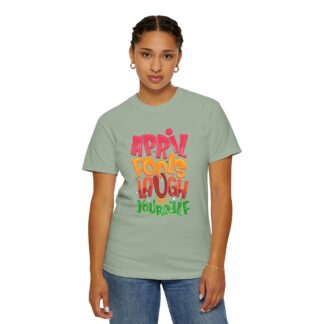 Cute funny Tshirt for Pranks & Laughs - Laugh at Yourself April Fools Unisex Tee - Image 28