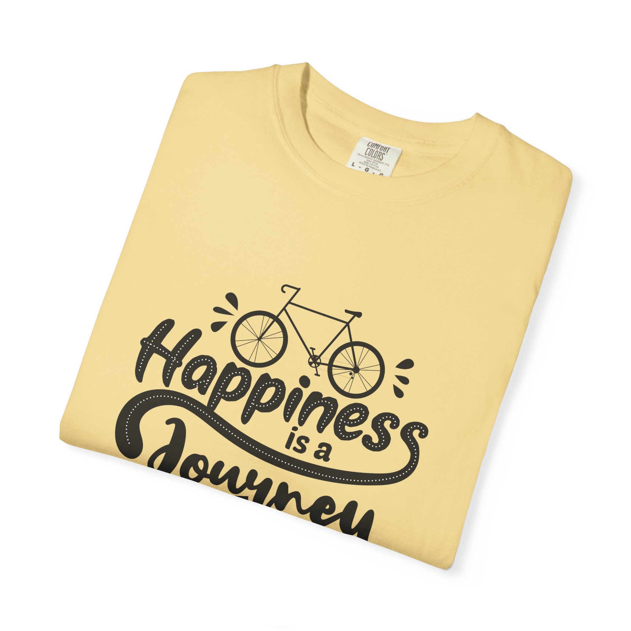 Inspirational T-Shirt, Happiness Journey Tee, Bike Lovers Gift, Casual Wear, Motivational Apparel, Adventure Clothing. - Image 31