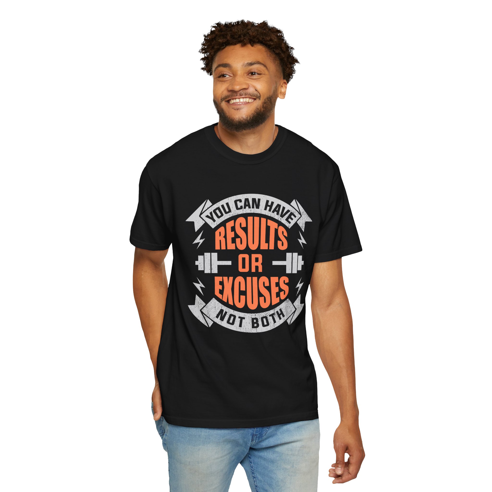 b2 - 6.18 - You Can Have Results or Excuses Not Both T-Shirt – Motivational Gym Graphic Tee for Discipline, Focus & No-Excuses Mindset. - Image 30