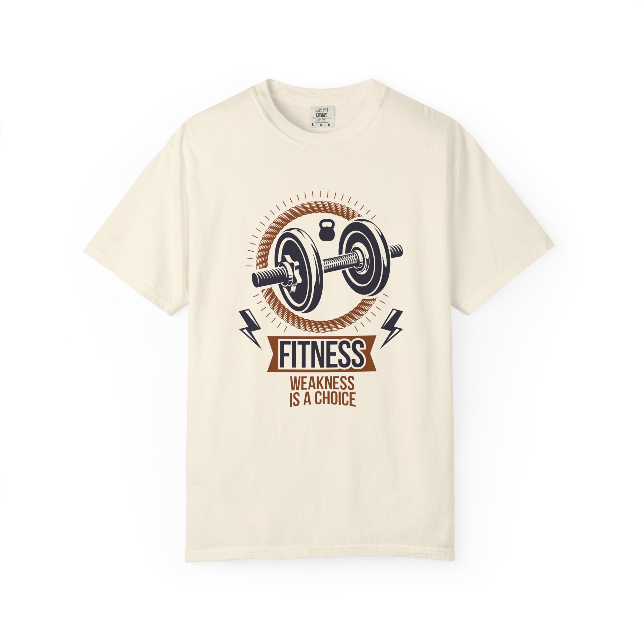 Fitness T-Shirt — "Fitness: Weakness Is A Choice" Motivational Gym Tee. - Image 9