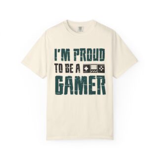 Cool Gaming T shirts - Proud Gamer Tee Unisex Tee - Image 9