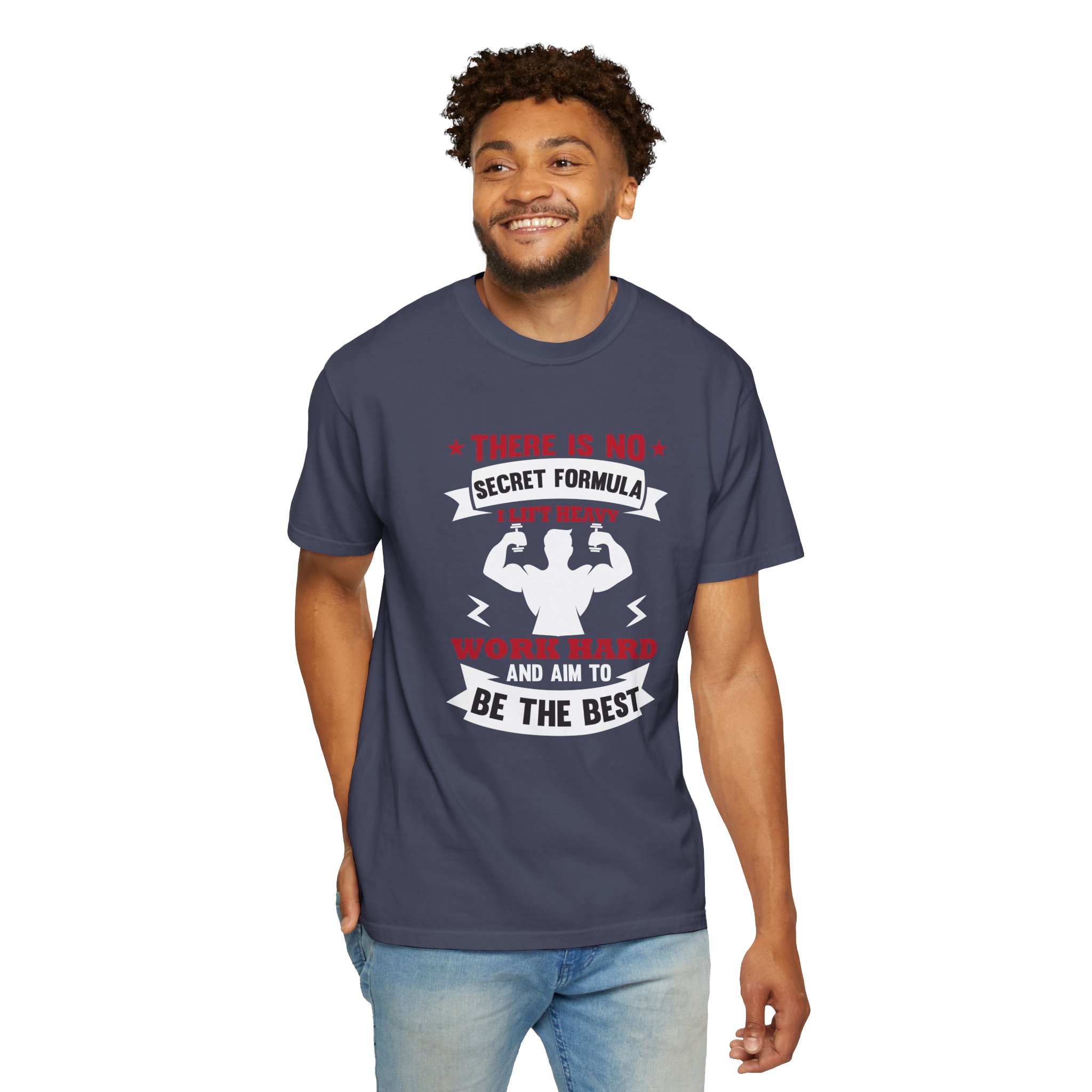 b2 - 6.13 - There Is No Secret Formula T-Shirt – Motivational Fitness Graphic Tee for Hard Work, Discipline & Real Results. - Image 38