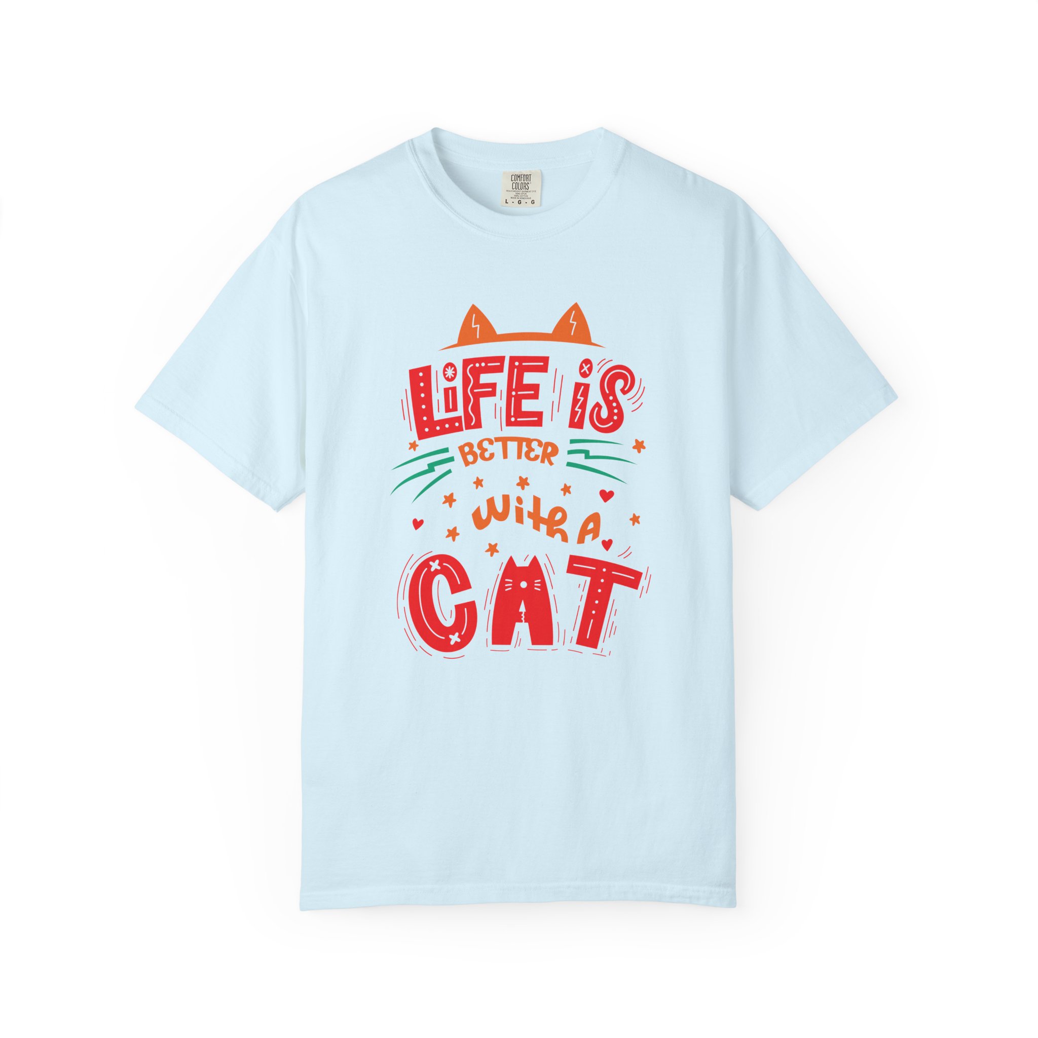b2 - 5.15 - Life Is Better With a Cat T-Shirt – Cute Cat Lover Graphic Tee for Cozy Vibes & Everyday Happiness. - Image 41