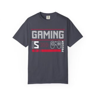 b2 - 3.16 - Gaming Is Passion T-Shirt – Motivational Gaming Graphic Tee for Gamers, Dedication & True Passion.