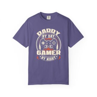 Gamer dad t-shirt - Fun Tee for Dads - Daddy by Day Gamer by Night T-Shirt - Image 33