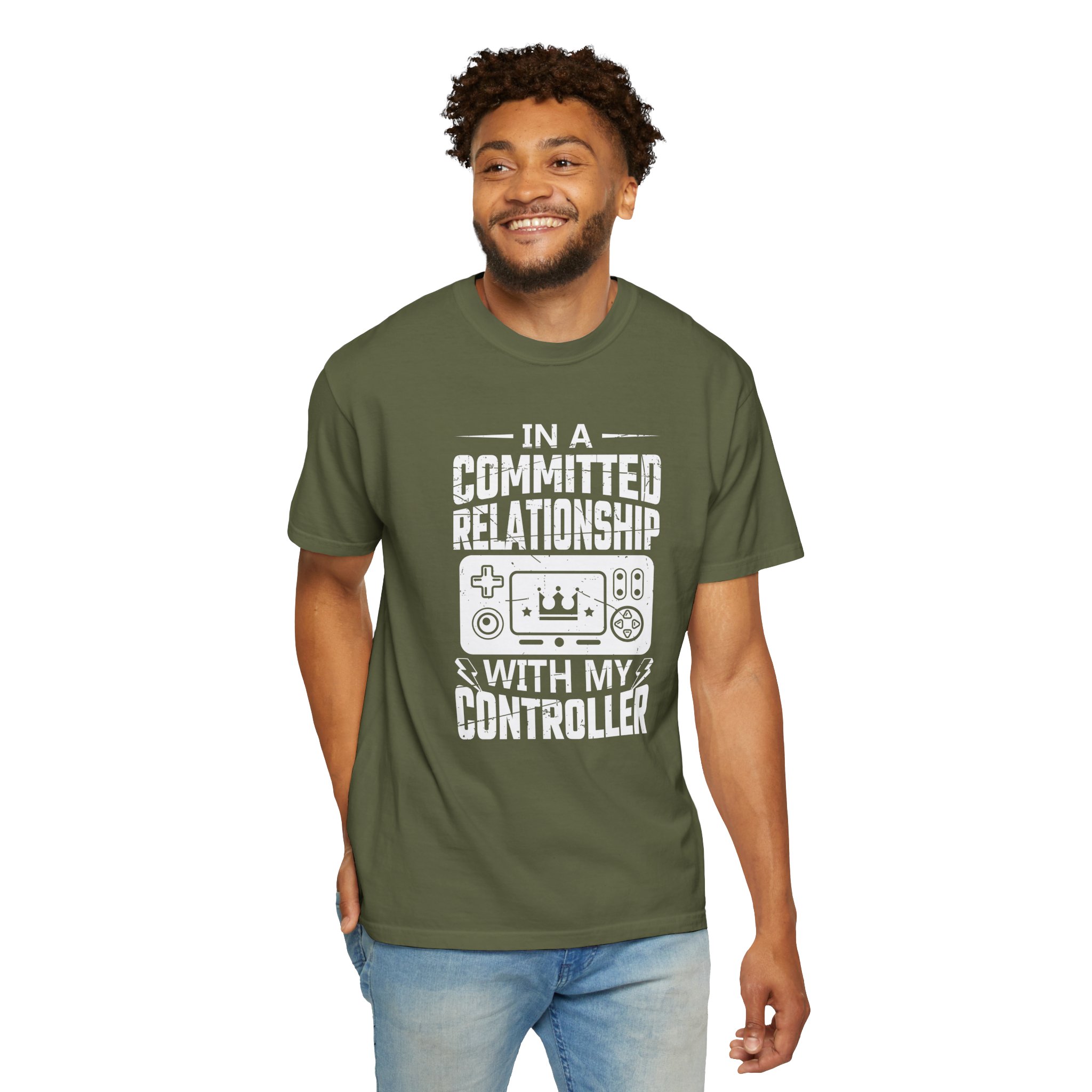 Committed to My Controller T-Shirt – Funny Gamer Graphic Tee for Video Game Lovers & Gaming Enthusiasts. - Image 14