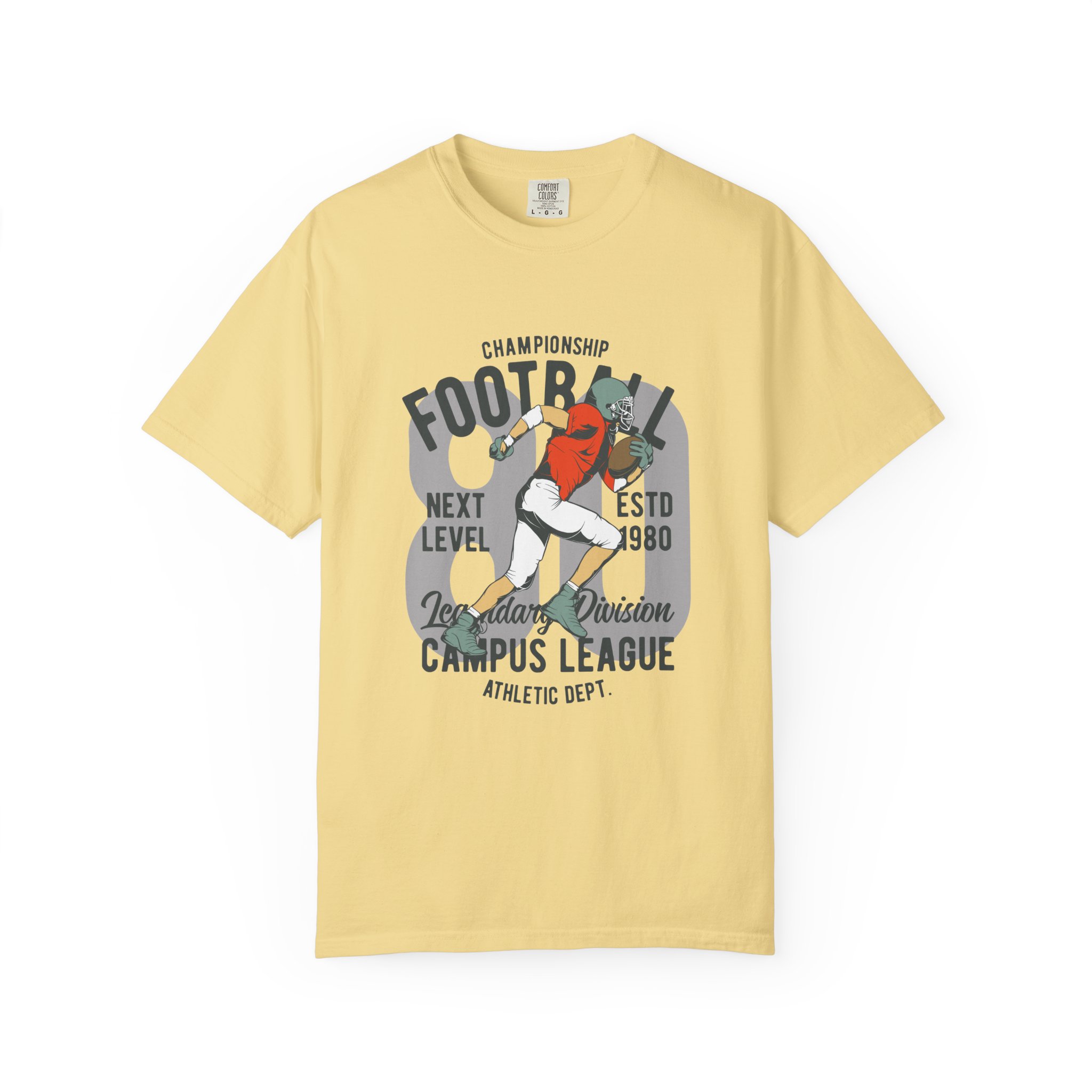 C - 16.20 - Football Campus League Unisex T-Shirt, Sporty Tee, Athletic Gift, Game Day Shirt, Casual Wear, Unisex Fashion. - Image 17