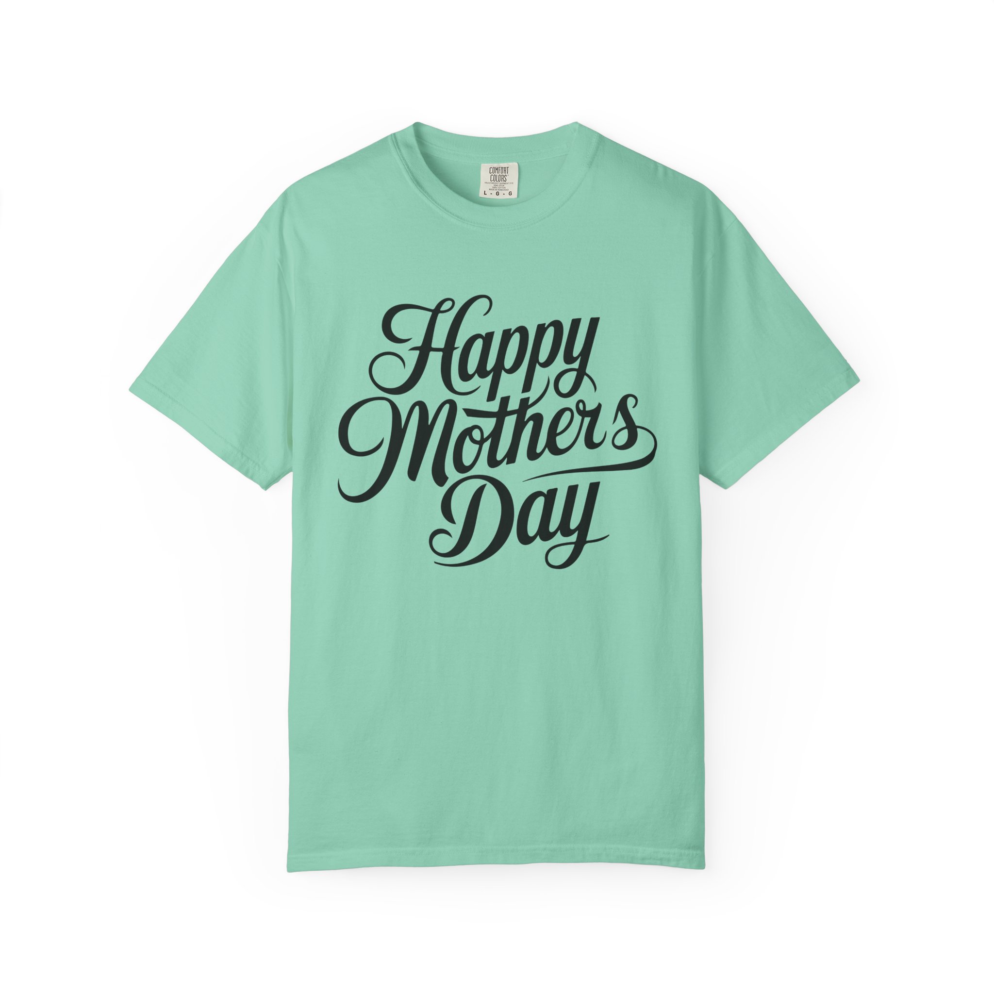 Happy Mother’s Day Script Mom Gift T-Shirt – Cute Love Graphic Tee for Moms, Perfect Gift Giving & Special Celebration Wear. - Image 17