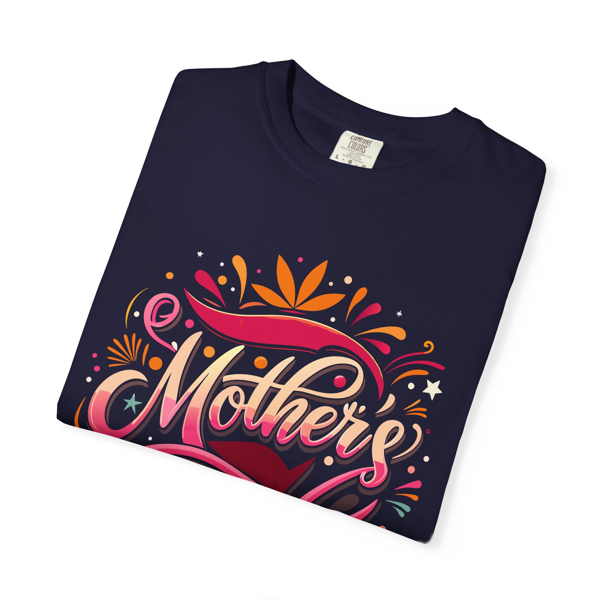 Mother's Day Garment-Dyed T-Shirt, Unisex Gift Tee, Floral Graphic Top, Casual Wear, Everyday Comfort. - Image 31