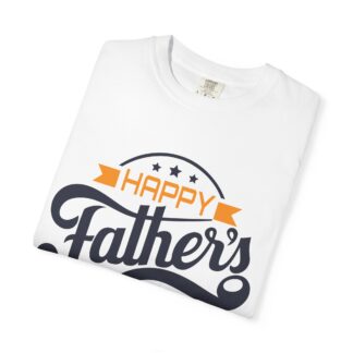Happy Father’s Day Retro Badge T-Shirt – Cute Dad Graphic Tee for Father’s Day, Perfect Gift Giving & Celebration Wear. - Image 7