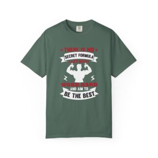 There Is No Secret Formula T-Shirt – Motivational Fitness Graphic Tee for Hard Work, Discipline & Real Results. - Image 17