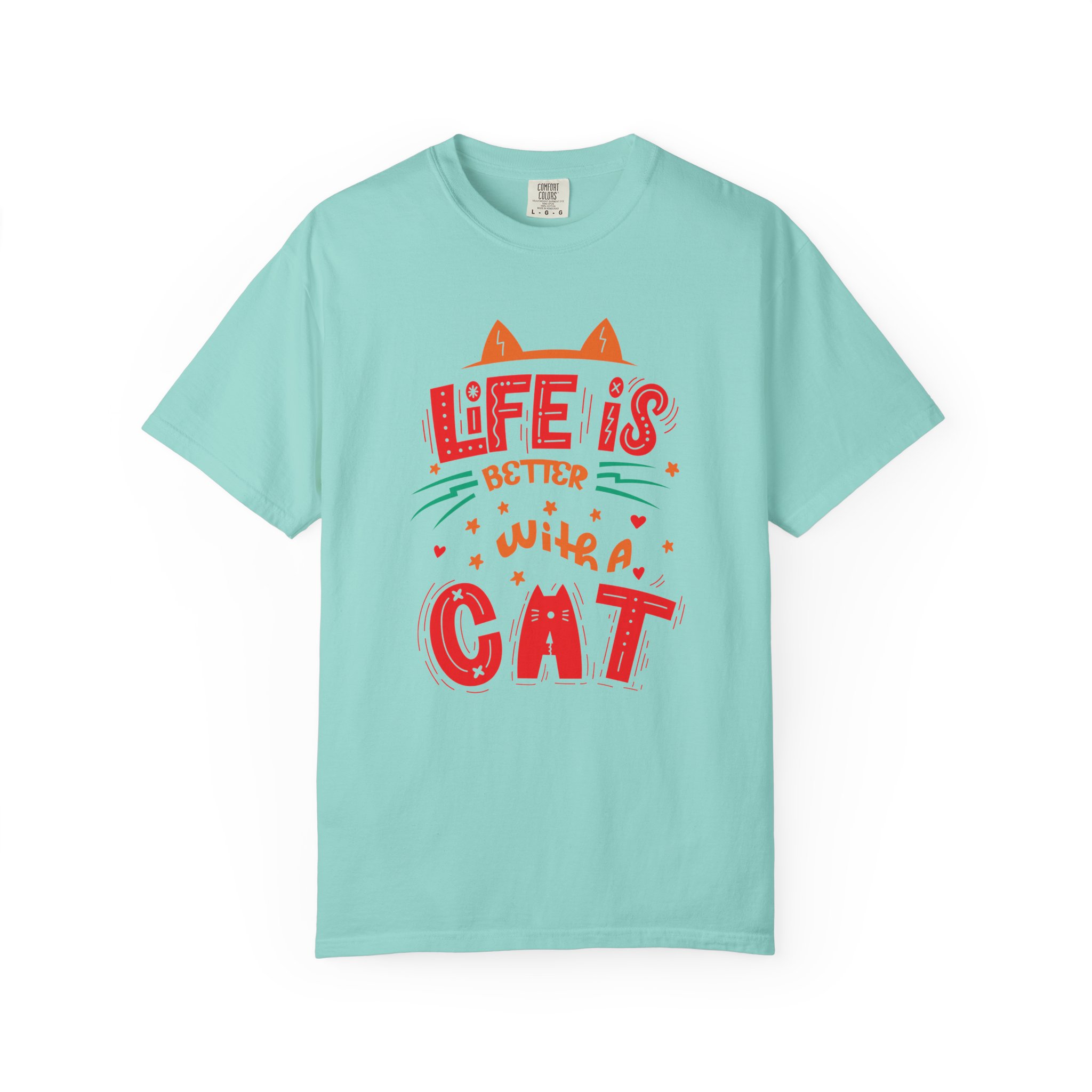 b2 - 5.15 - Life Is Better With a Cat T-Shirt – Cute Cat Lover Graphic Tee for Cozy Vibes & Everyday Happiness. - Image 25