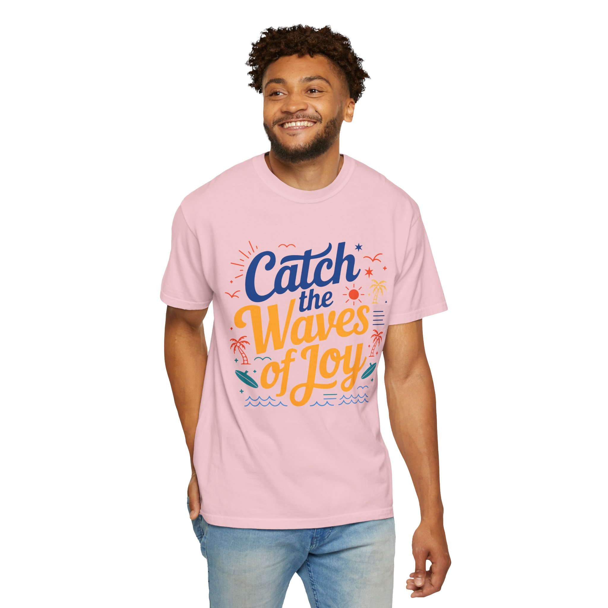 Catch the Waves of Joy T-Shirt, Beachwear, Summer Apparel, Unisex Fashion, Vacation Shirt, Gift for Surfers. - Image 38
