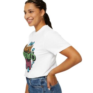 Happy Mother’s Day Colorful Hand-Lettered T-Shirt – Cute Mom Gift Graphic Tee, Celebration Wear & Gift Giving. - Image 13