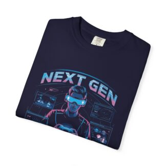 Retro gaming t-shirt Next Gen Gamer Tee – Retro Neon Video Game Graphic - Image 15