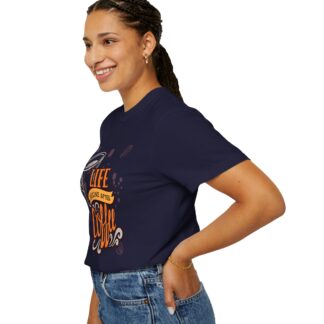 Coffee drinkers t-shirt – Life Begins After Coffee - Image 45