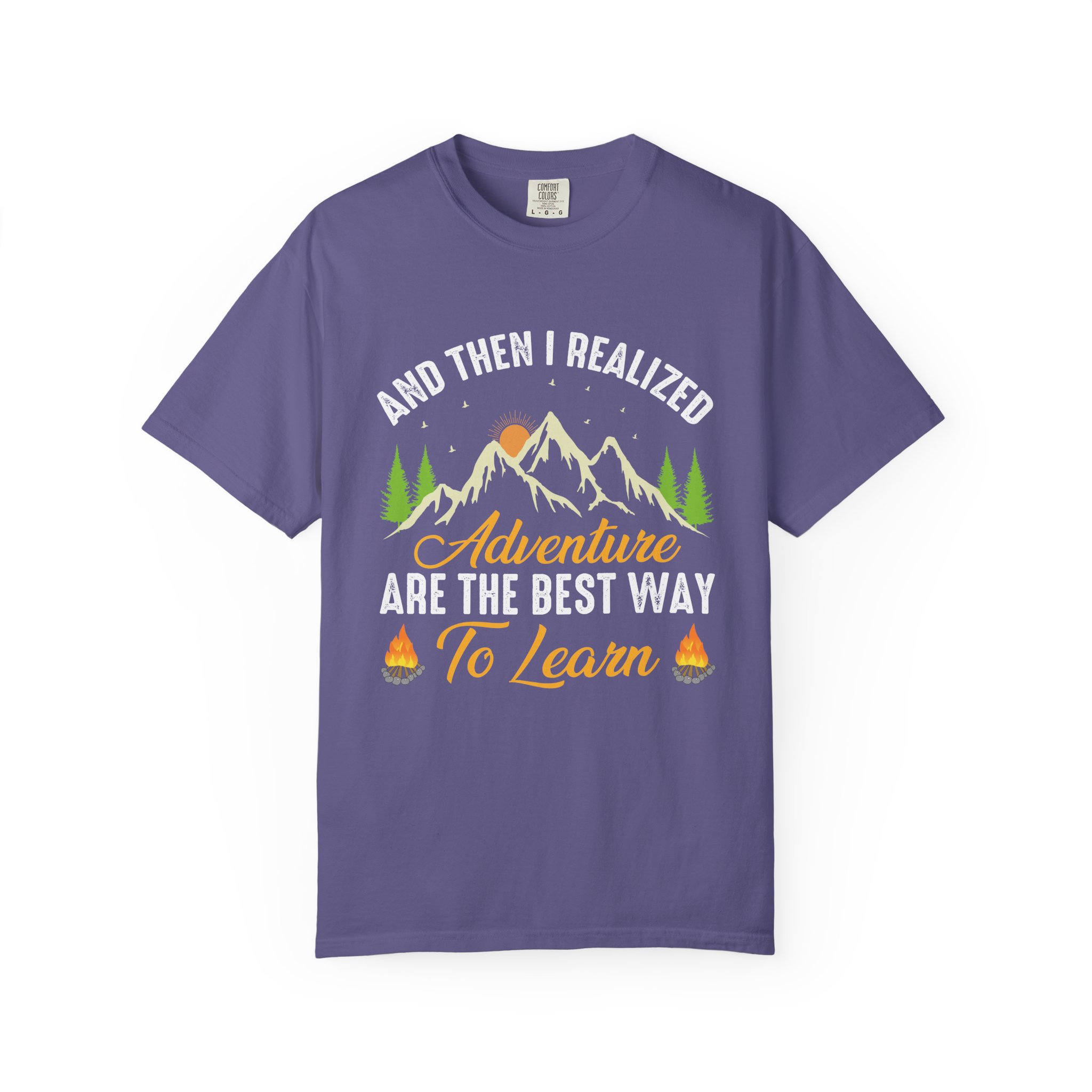 Adventure-Inspired Unisex T-Shirt, Explore, Nature Lover Gift, Hiking Apparel, Great Outdoors, Birthday, Adventure Gear. - Image 17