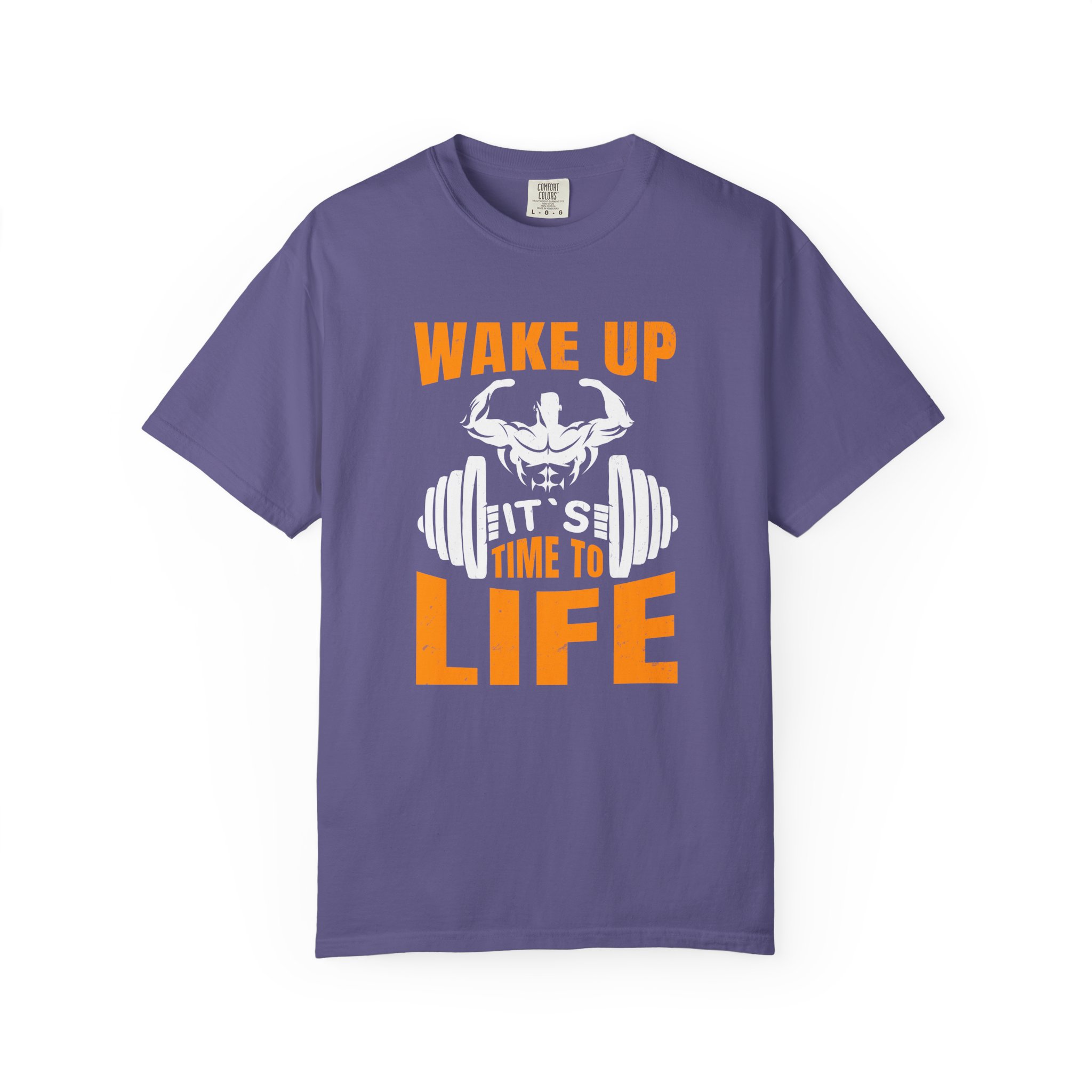 b2 - 6.19 - Wake Up It’s Time to Lift T-Shirt – Motivational Weightlifting Graphic Tee for Early Grind, Strength & Gym Dedication. - Image 33