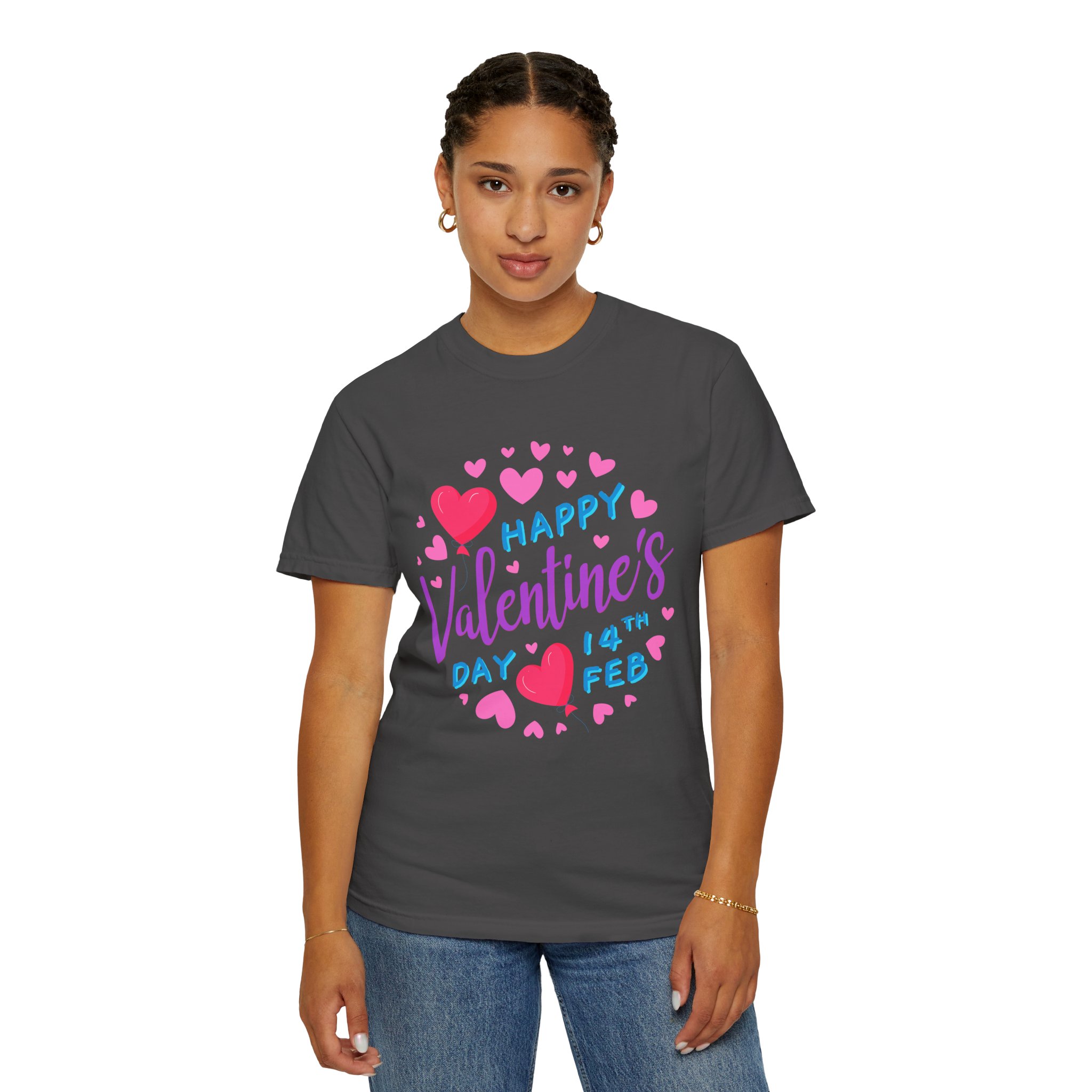 b2 - 8.1 - Happy Valentine’s Day 14th Feb T-Shirt – Cute Heart Graphic Tee for Love, Romance & Festive Celebration. - Image 36
