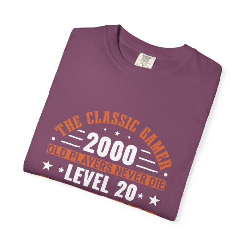 Retro gaming tee Gamer Level 20 Unisex Tshirt - Image 39