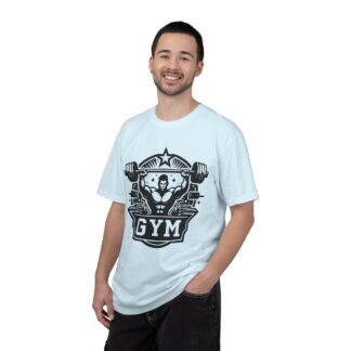 Gym Weightlifting T-Shirt – Retro Barbell Strength Graphic Tee for Powerlifting, Training & Classic Fitness Style. - Image 2