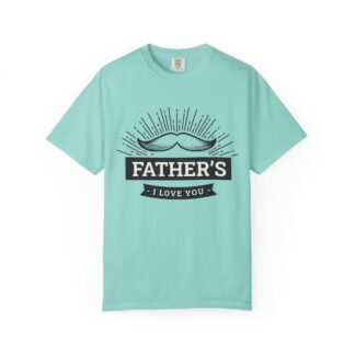 Father’s I Love You Vintage Mustache T-Shirt – Cute Love Graphic Tee for Dads, Perfect Gift for Father’s Day, Birthday & Special Celebration Wear. - Image 25