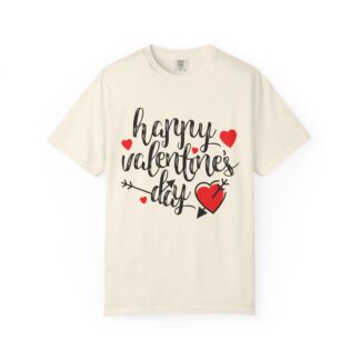 b2 - 8.5 - Happy Valentine’s Day T-Shirt – Heart & Arrow Graphic Tee for Love, Romance & Festive Style.
