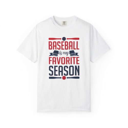 Baseball Season Unisex T-Shirt, Sports Fan Tee, Summer Baseball Shirt, Gift for Baseball Lovers, Fun Sports Apparel, Unisex Casual Wear.