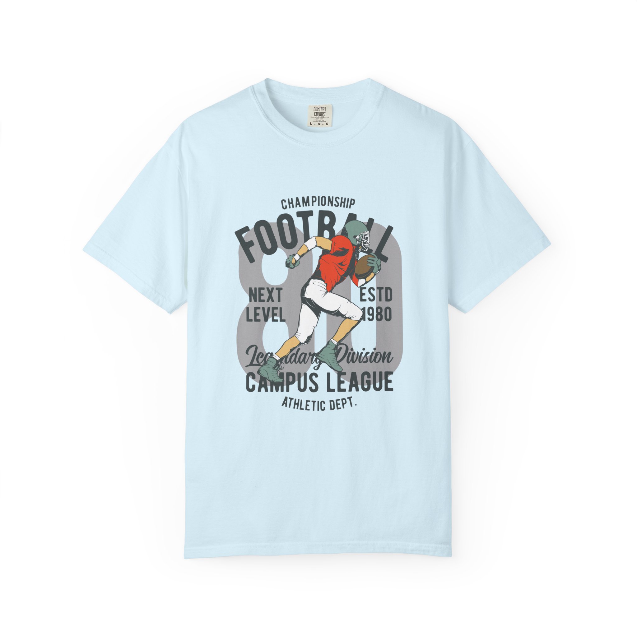 C - 16.20 - Football Campus League Unisex T-Shirt, Sporty Tee, Athletic Gift, Game Day Shirt, Casual Wear, Unisex Fashion. - Image 33