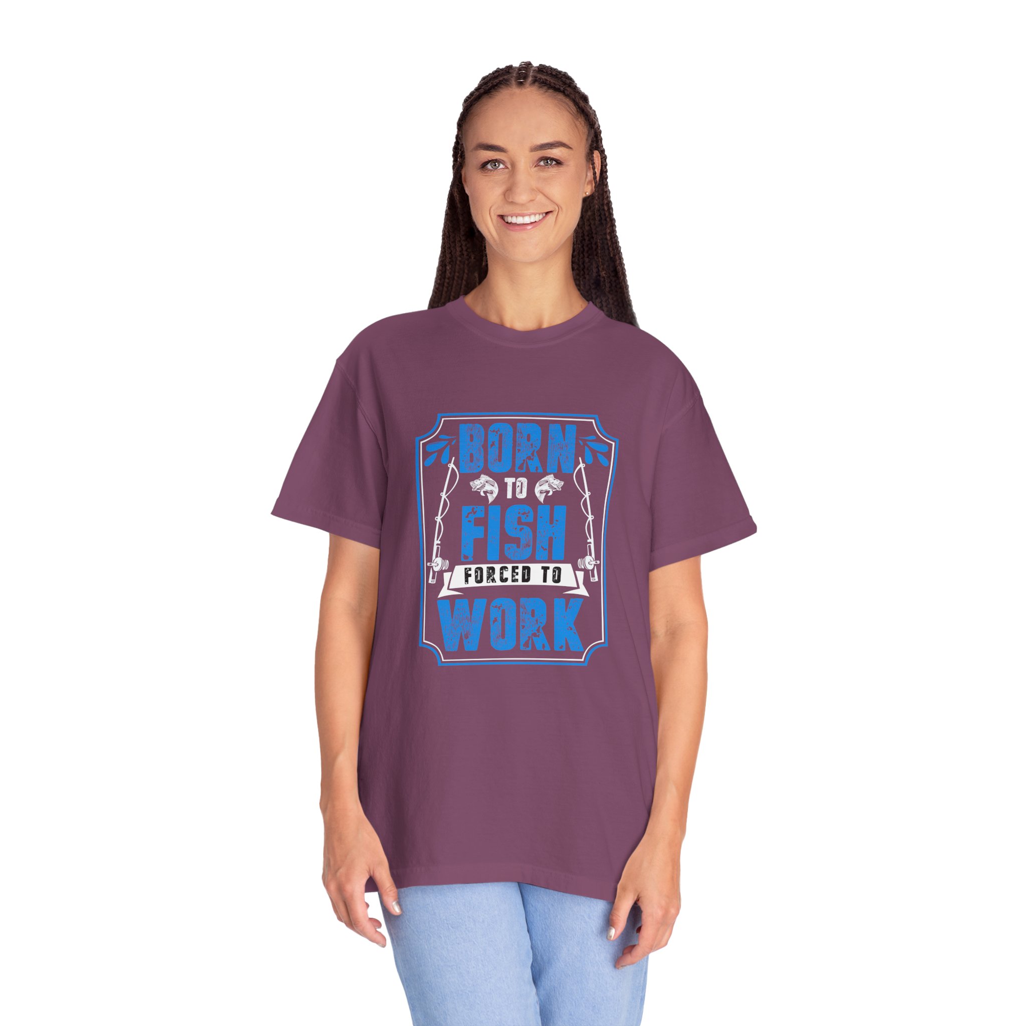 Born to Fish T-shirt, Unisex Fishing Tee, Outdoor Adventure Shirt, Gift for Fishermen, Casual Wear for Nature Lovers. - Image 35