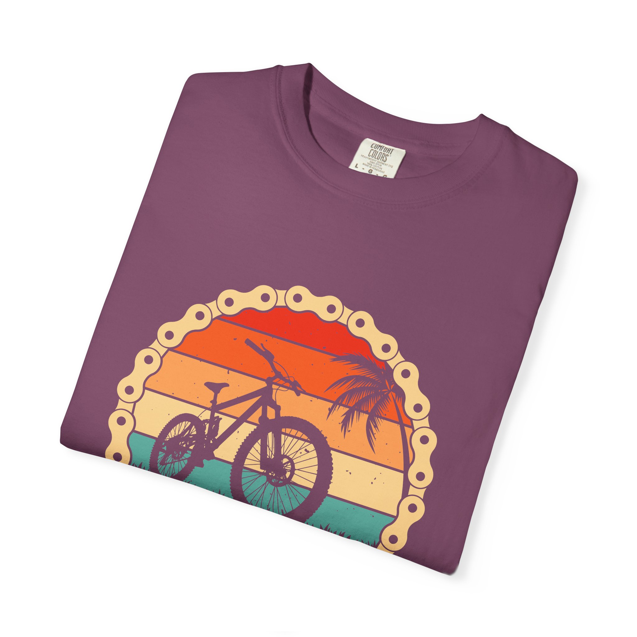 Cyclologist Garment-Dyed T-Shirt, Perfect Gift for Cyclists, Casual Wear, Outdoor Enthusiasts, Summer Apparel, Bike Lover Gift. - Image 55