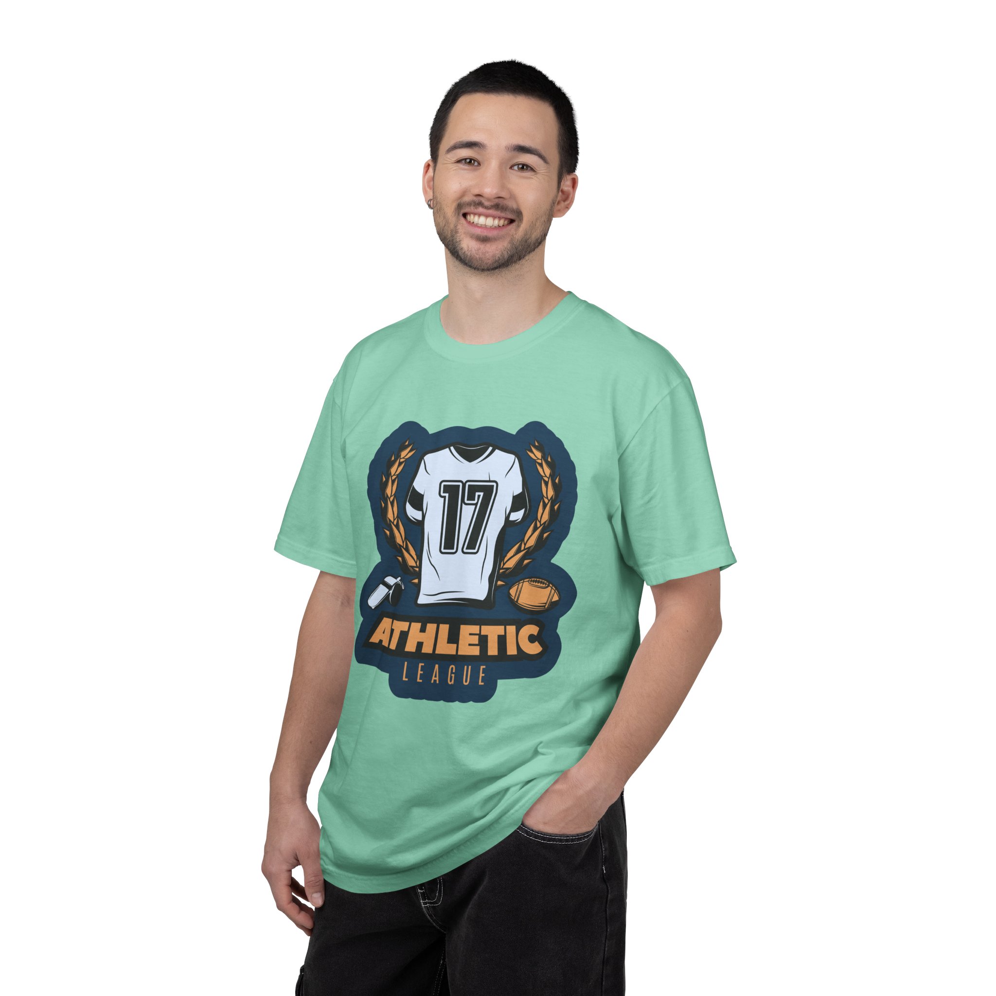 Athletic League T-Shirt, Sports Fan Apparel, Unisex Graphic Tee, Gamer Gift, Team Pride Wear, Casual Everyday Style. - Image 34