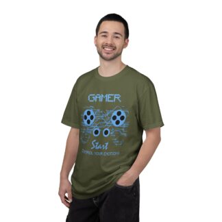 Funny Gaming T shirts for Gamers - Control Your Emotions Gamer Unisex Tee - Image 18