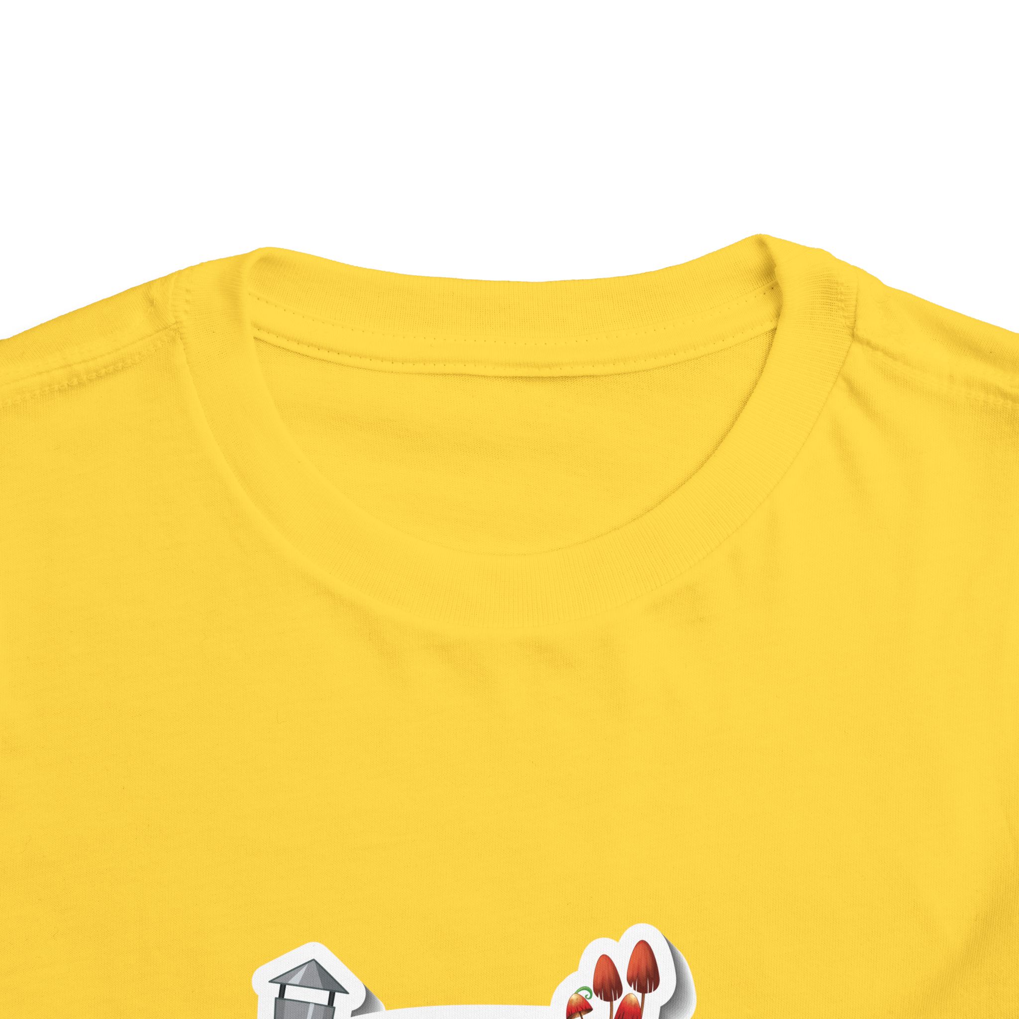 Cozy Tree Stump House Toddler T-Shirt – Cute Forest Cottage Graphic Tee for Kids, Boys & Girls. - Image 12