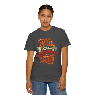Cute coffee graphic Tshirt for Coffee Lovers - Image 28