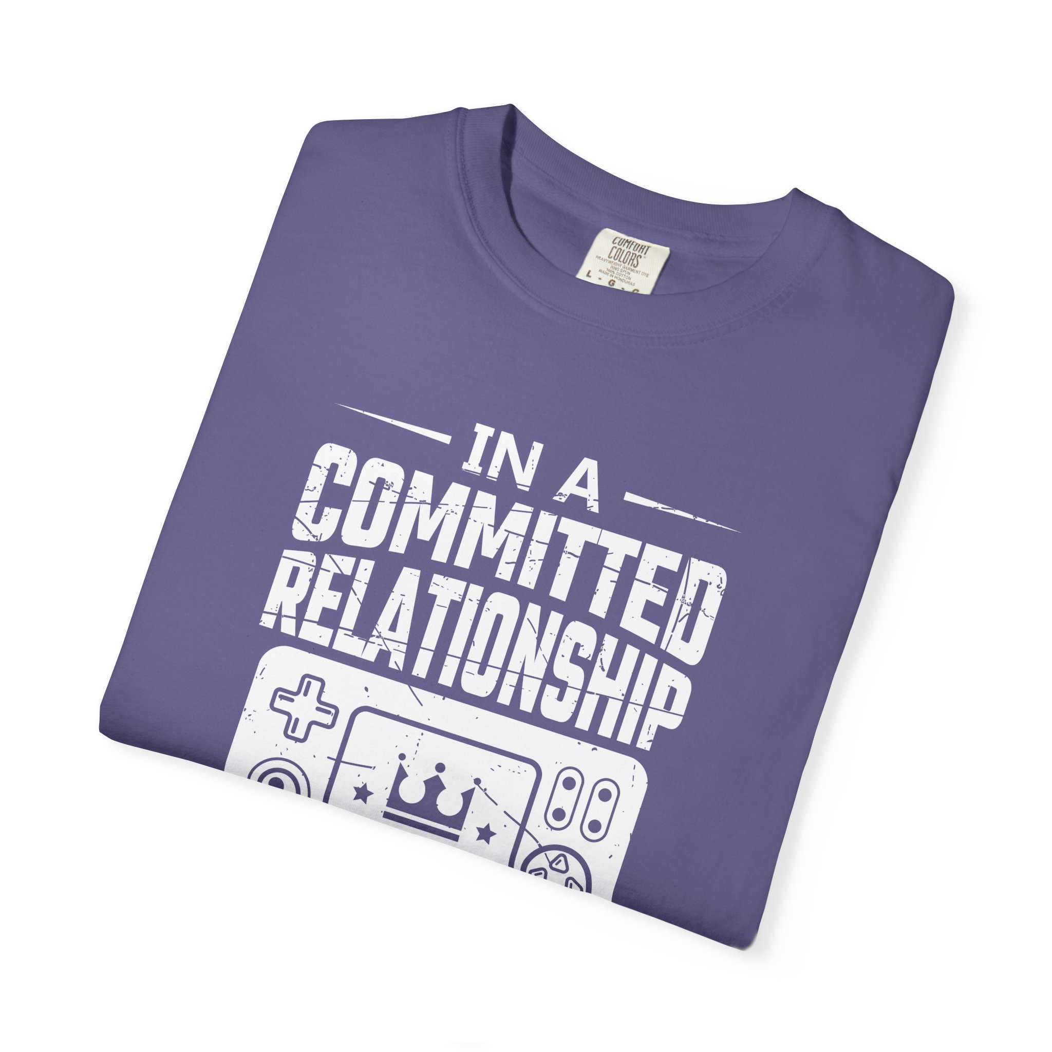Committed to My Controller T-Shirt – Funny Gamer Graphic Tee for Video Game Lovers & Gaming Enthusiasts. - Image 47