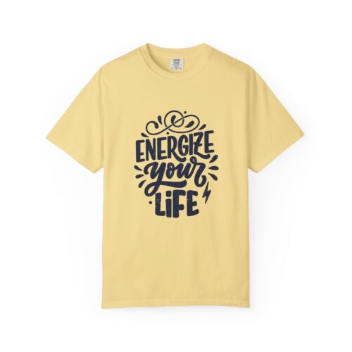 Motivational quote t-shirt for Gift- Energizing Your Life Unisex Tee - Image 17