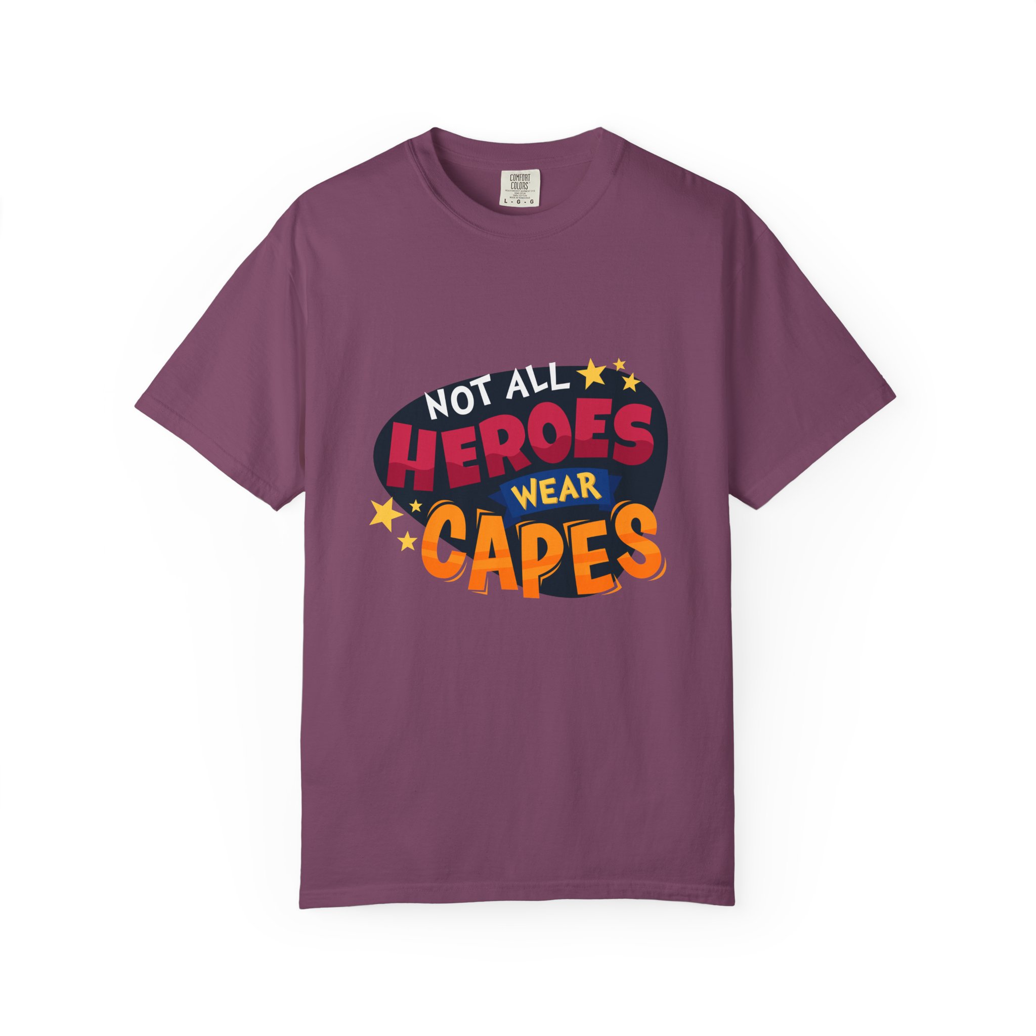 Heroic Message T-shirt for Everyday Wear, Unisex Gift, Casual Style, Great for Superhero Fans Tee. - Image 25