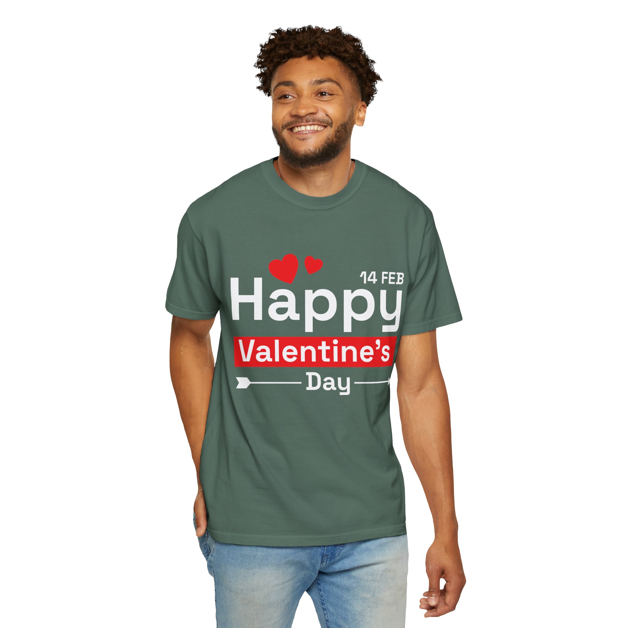 b2 - 8.6d - Happy Valentine’s Day T-Shirt – Classic Graphic Tee for Love, Romance & Festive Style. - Image 6