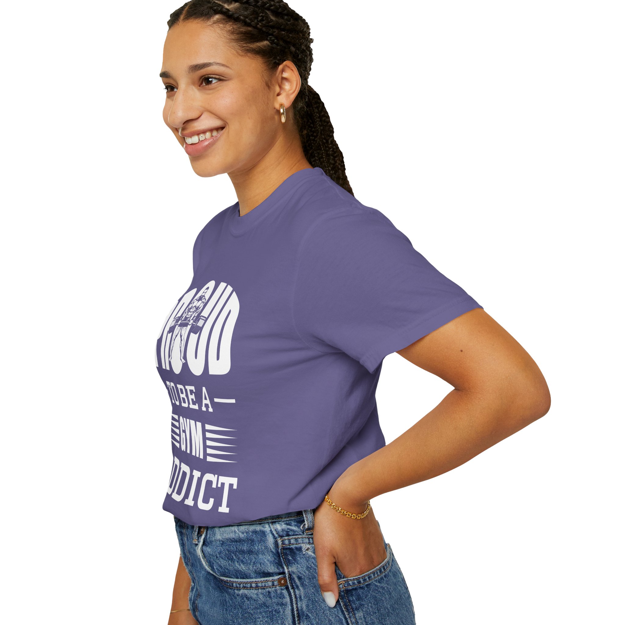 b2 - 6.20 - Proud to Be a Gym Addict T-Shirt – Bold Fitness Graphic Tee for Dedication, Strength & True Gym Lifestyle. - Image 37