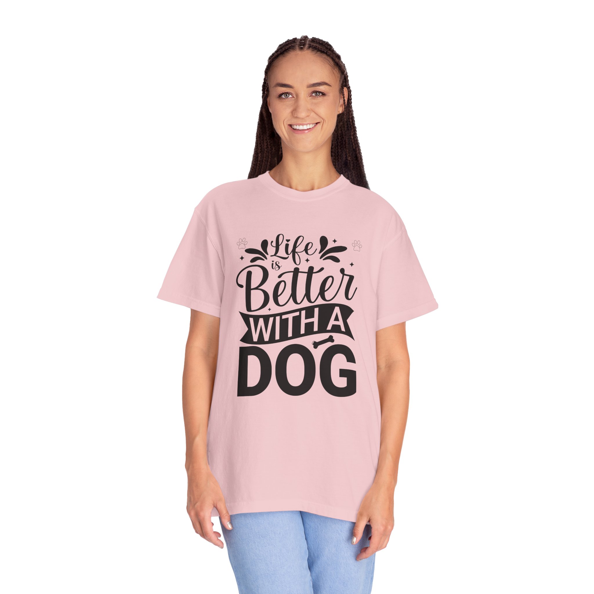 Life Is Better with a Dog T-Shirt – Cute Dog Lover Tee for Pet Owners & Dog Parents. - Image 51