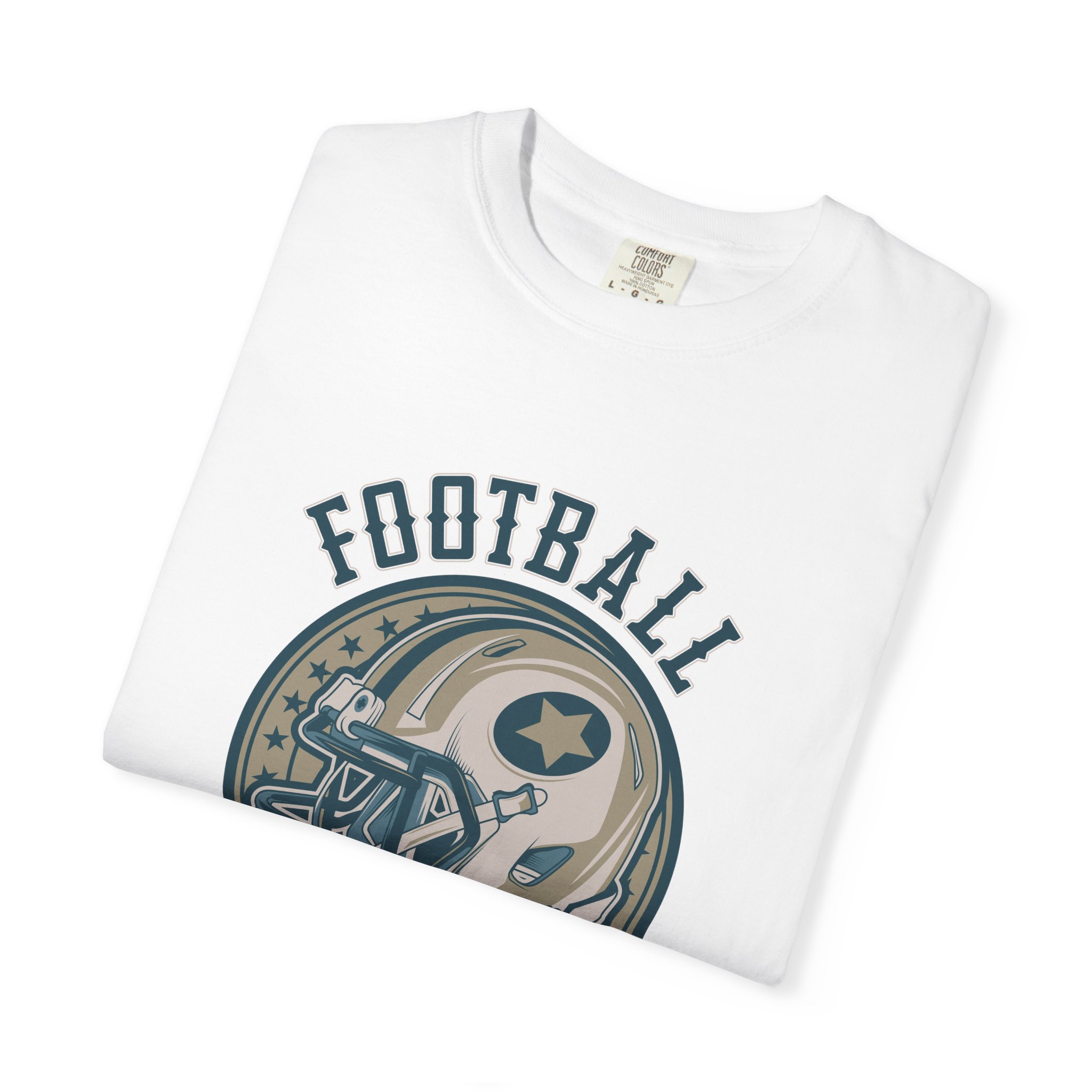 Football Champion T-Shirt, Unisex Garment-Dyed Tee for Sports Fans, Vintage Sports Apparel, Gift for Football Lovers, Casual Wear. - Image 7