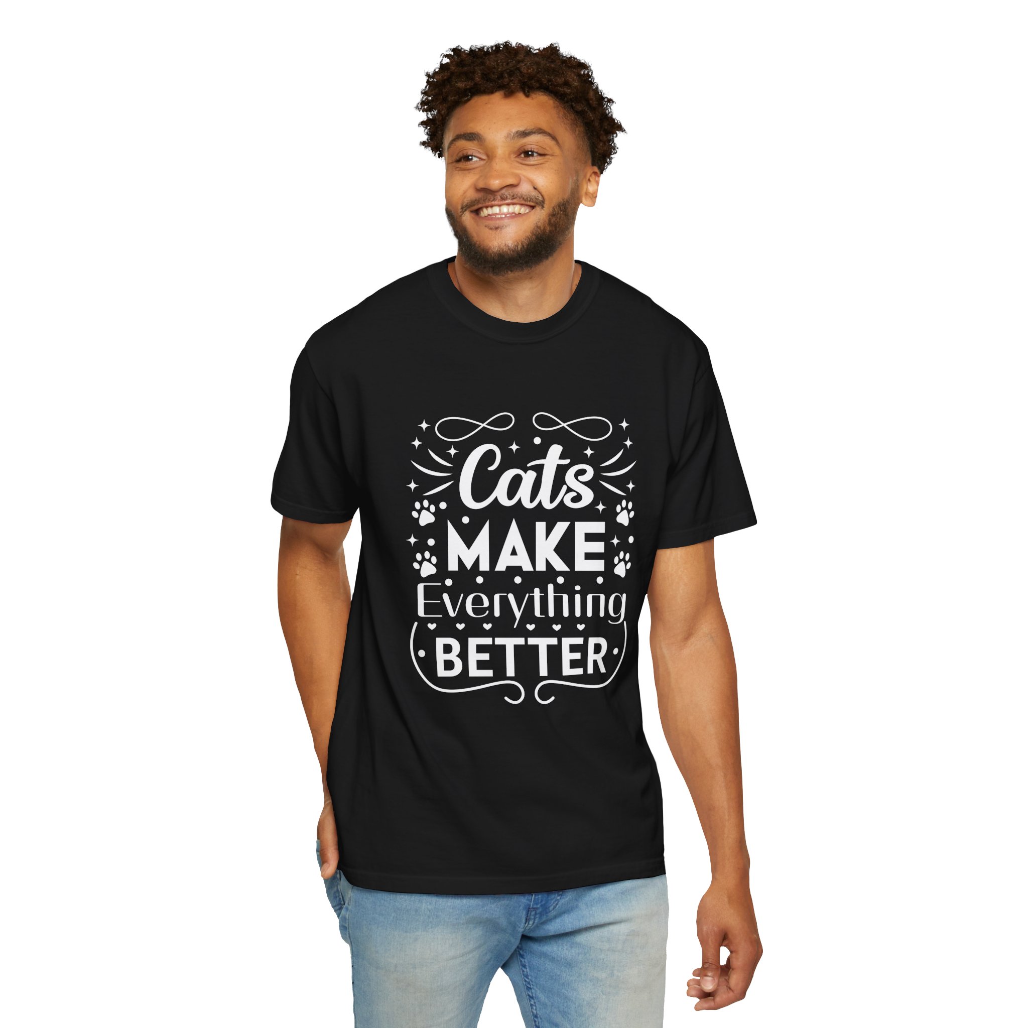 b2 - 5.10 - Cats Make Everything Better T-Shirt – Cute Cat Lover Graphic Tee for Cozy Vibes & Everyday Happiness. - Image 38
