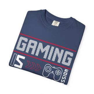 Motivational gaming tee for Gamers - Gaming Is Passion - Unisex Tee - Image 47