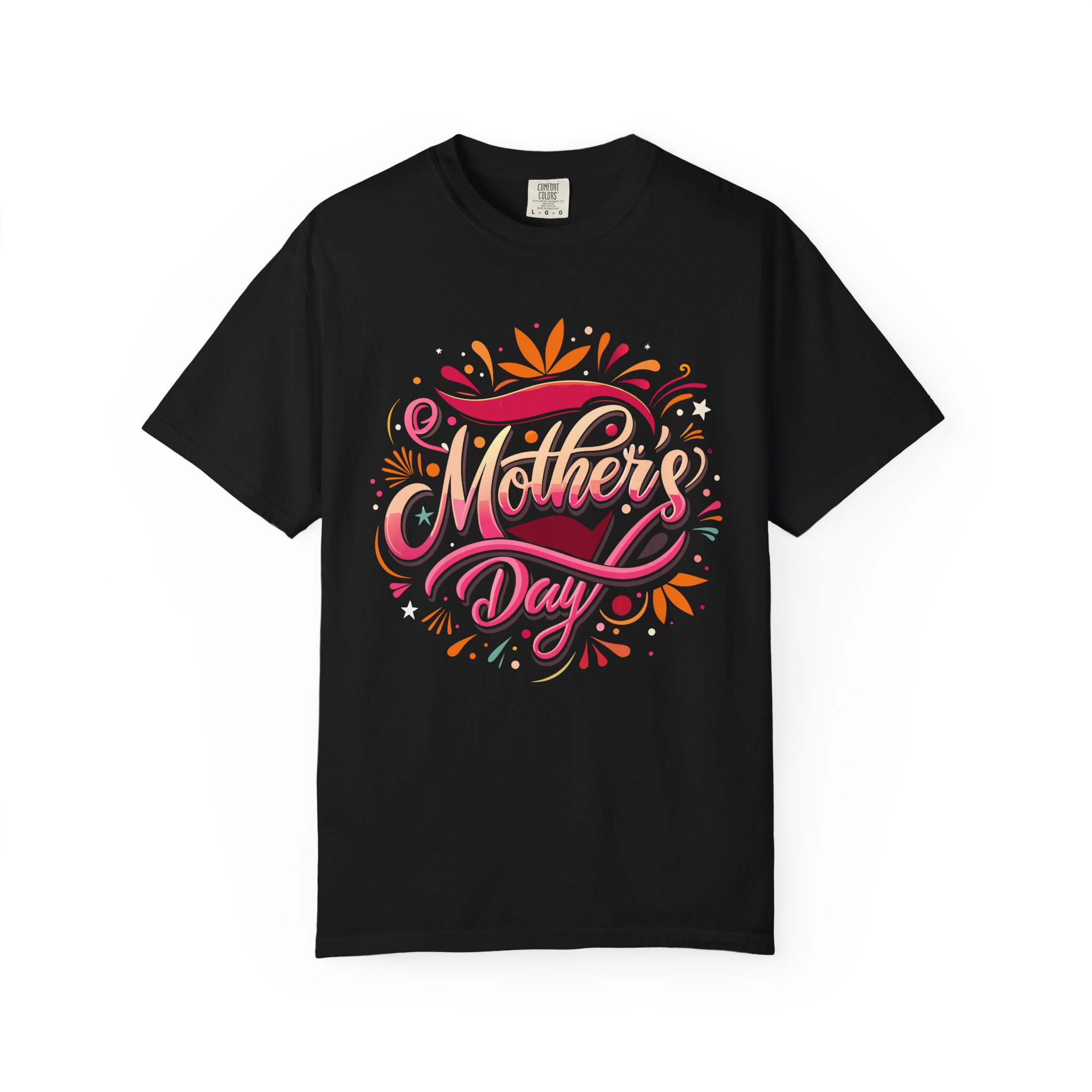 Mother's Day Garment-Dyed T-Shirt, Unisex Gift Tee, Floral Graphic Top, Casual Wear, Everyday Comfort. - Image 33