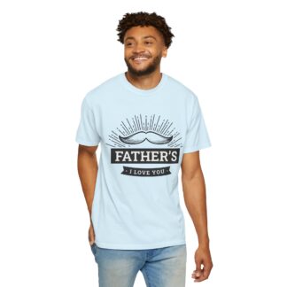 Father’s I Love You Vintage Mustache T-Shirt – Cute Love Graphic Tee for Dads, Perfect Gift for Father’s Day, Birthday & Special Celebration Wear. - Image 38