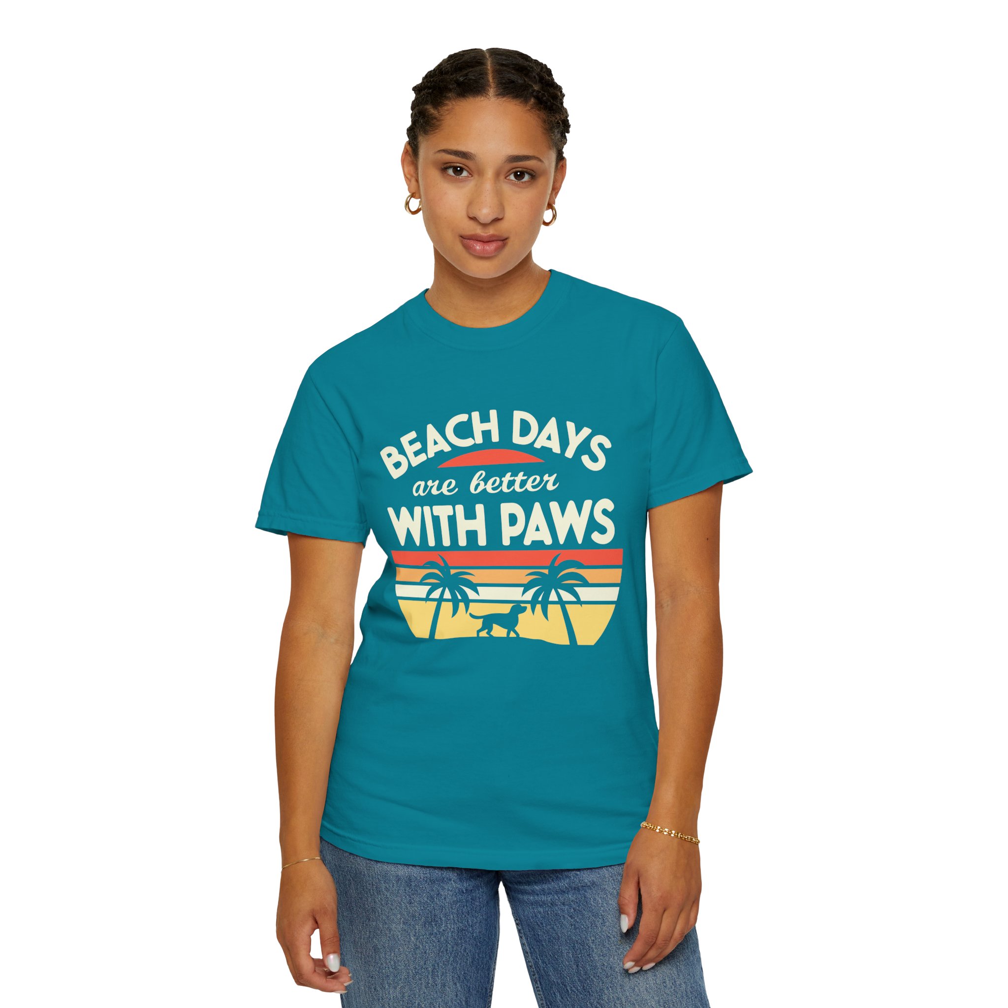 C - 13.1 - Beach Days Are Better with Paws Unisex T-Shirt | Pet Lover Gift, Summer Tee, Casual Wear, Beachwear, Dog Lover Apparel. - Image 20